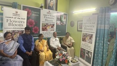 Entertainment News | 'Flowers Bloom,' a Heartfelt Collection of Life-affirming Stories by Dr Krishna Saksena Launched in New Delhi
