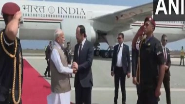 World News | PM Modi Lands in Cyprus, Visit to Deepen Strategic and Cultural Ties Ahead of G7 Summit