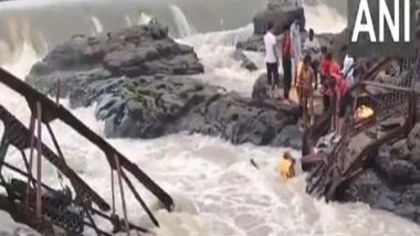 India News | Maharashtra: Two Killed as Bridge Collapses on Indrayani River Near Pune