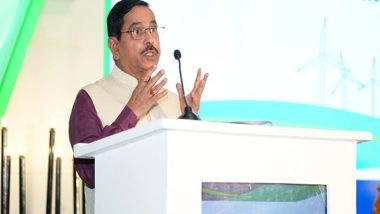 Business News | Wind Energy at Centre of India's Strategy for Renewable Energy Sector: Pralhad Joshi