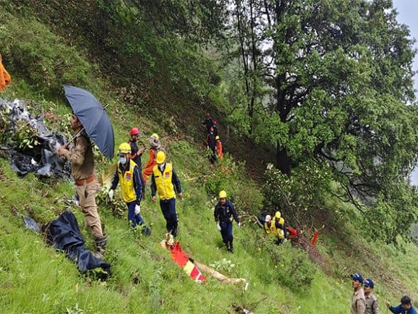 India News | Uttarakhand Chopper Crash: Amit Shah, Aviation Minister, Speaks to CM Dhami, Assures Support from Centre