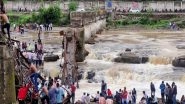 India News | Bridge Collapse in Maharashtra's Pune: 4 Dead, 39 Rescued After Decade-old Structure Gives Way Under Tourist Rush