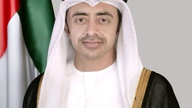 World News | Abdullah Bin Zayed Holds Phone Talks with Several FMs on Ongoing Regional Developments