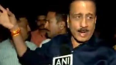 India News | One or Two Bodies Could Be Present Under Debris: Minister Girish Mahajan Visits Pune Bridge Collapse Site