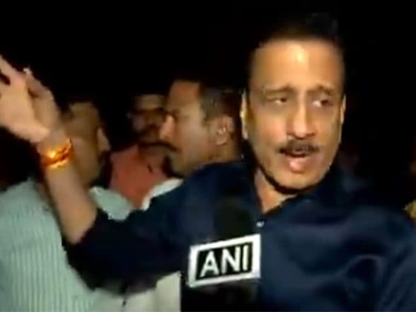 India News | One or Two Bodies Could Be Present Under Debris: Minister Girish Mahajan Visits Pune Bridge Collapse Site
