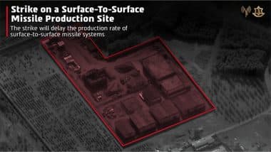 World News | Israel Intercepted over 100 UAVs Sent by Iran, Says IDF