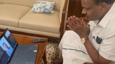 India News | HD Kumaraswamy Assures Help to Kannadigas Stranded in Israel-Iran War