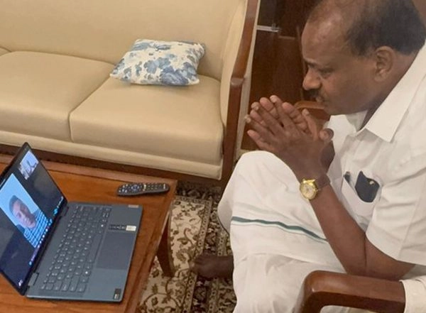 India News | HD Kumaraswamy Assures Help to Kannadigas Stranded in Israel-Iran War
