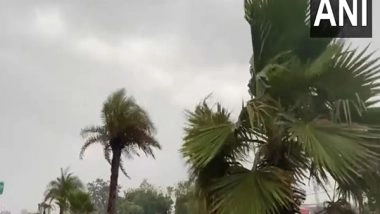 India News | Uttar Pradesh: Light Rain, Gusty Winds Bring Respite from Scorching Heat in Ayodhya