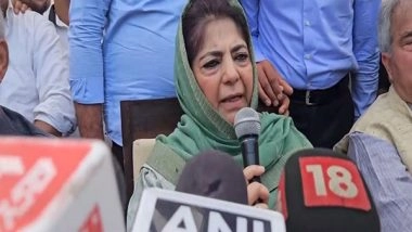 India News | PDP Chief Mehbooba Mufti Urges MEA to Take Necessary Steps to Ensure Return of Stranded Indian Students in Iran