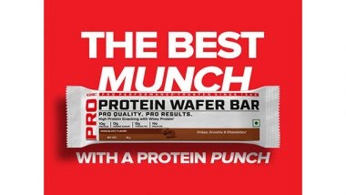 Business News | GNC India Launches Protein Wafer: The Best Munch with a Protein Punch!  Xtra Crunchy. Xtra Munchy. Xtra Healthy.