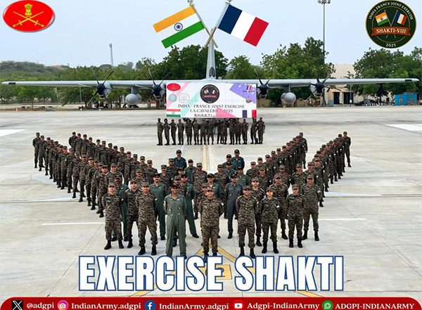 India News | Army Contingent Departs for France to Take Part in Joint Exercise 'Shakti 2025'