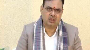 India News | Rajasthan CM Bhajanlal Sharma Expresses Grief on Drowning of Five Youth from State in Telangana's Nirmal District