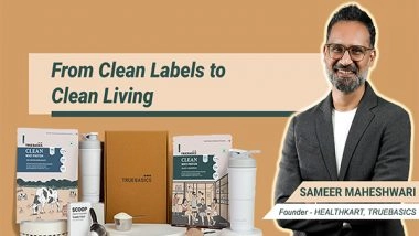 Business News | TrueBasics Launches 'Clean Whey' to Redefine Protein Standards with Transparency and Purity at Its Core