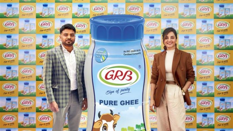 Business News | Manju Warrier Joins Hands with GRB Ghee to Celebrate Kerala's Rich Culinary Heritage