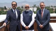 World News | Cyprus President, PM Modi View Mountains Near Nicosia Which Are Under Turkish Occupation