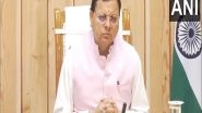 India News | Journalists Are an Important Pillar of Society: Uttarakhand CM on Health Camp for Scribes