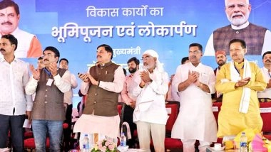 India News | MP CM Yadav Lays Foundation Stone, Inaugurates Development Works Worth Rs 138.96 Crore in Raisen