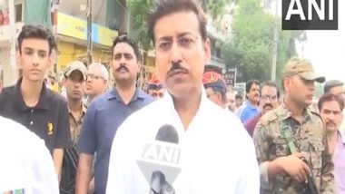 India News | India is Strong Due to Such Bravehearts: Minister Rajyavardhan Rathore Pays Tribute to Lt Colonel Rajveer Singh Chauhan
