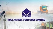 Business News | Mayasheel Ventures Limited to Launch IPO on June 20, Listing on NSE Emerge by June 27