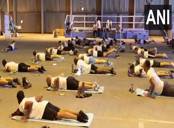 World News | Indian High Commission, UN Peace Keeping Force in Cyprus Join Hands for Yoga Event,  UNFICYP Personnel Laud Initiative