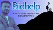 Business News | BizHelp Crosses 10,000 Tender Submissions, Empowering Indian Businesses in Public Procurement