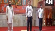 India News | Gorakhpur: Yoga Camp Organised at Gorakhnath Temple Ahead of International Yoga Day