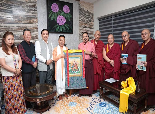 India News | Sikkim CM  Meets Delegation from Indian Himalayan Council of Nalanda Buddhist Tradition in Delhi