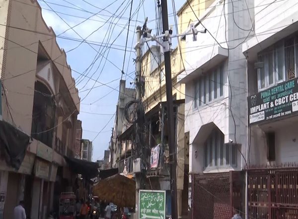 India News | Uttar Pradesh: CCTV Cameras Being Installed at 60 Locations Across Sambhal to Boost Citywide Surveillance and Safety