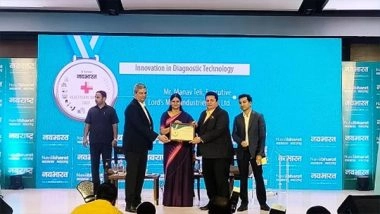 Business News | Lords Mark Industries Limited Awarded with Certificate of Honour for Innovation in Diagnostic Technology at the NavaBharat Healthcare Summit 2025