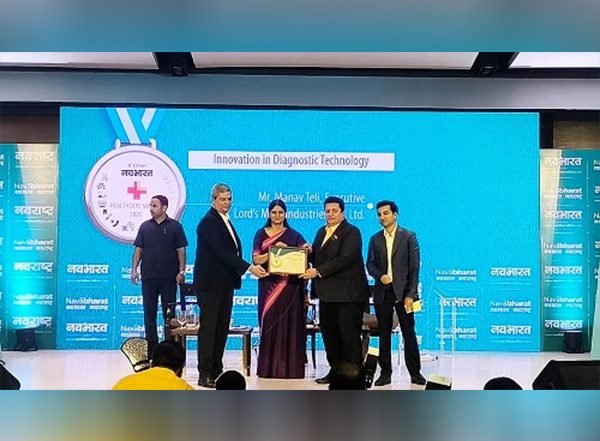 Business News | Lords Mark Industries Limited Awarded with Certificate of Honour for Innovation in Diagnostic Technology at the NavaBharat Healthcare Summit 2025
