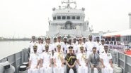 India News | INS Arnala, India's First Indigenous Anti-Submarine Shallow Water Craft, Commissioned into Navy