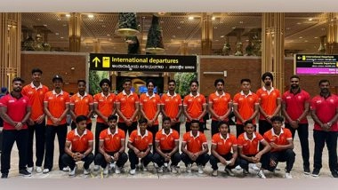 Sports News | Indian Junior Men's Hockey Team Departs for 4 Nations Tournament in Germany