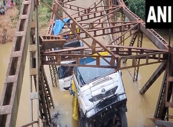 India News | Assam: Bridge at Kalain-Silchar Road Collapses, Restoration Work Underway