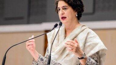 India News | Violence Against Women is Increasing Day by Day in Odisha: Priyanka Gandhi Condemns Gangrape of 20-yr-old Woman