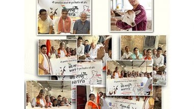 Business News | Gau Rashtra Yatra 2025: A 1000+ KM Journey to Unite India for Cows