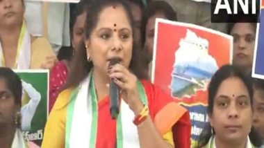 India News | MLC Kavitha Slams Revanth Reddy over 'inaction' on BC Bill
