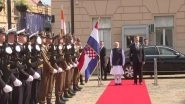 World News | Croatia: PM Modi Participates in Welcome Ceremony at St Mark's Square