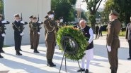 World News | PM Modi Pays Tribute at Zagreb's Monument to the Homeland