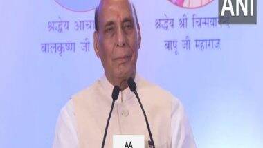 India News | Defence Minister Rajnath Singh Extends Birthday Wishes to Rahul Gandhi