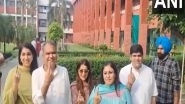 India News | Ludhiana West Bypoll: AAP Candidate Casts His Vote, Urges Voters to Exercise Their Franchise