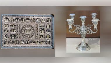 World News | PM Modi Gifts Silver Candlestand to Croatian Counterpart Plenkovic, Pattachitra Painting to President Milanovic World News | PM Modi Gifts Silver Candlestand to Croatian Counterpart Plenkovic, Pattachitra Painting to President Milanovic
