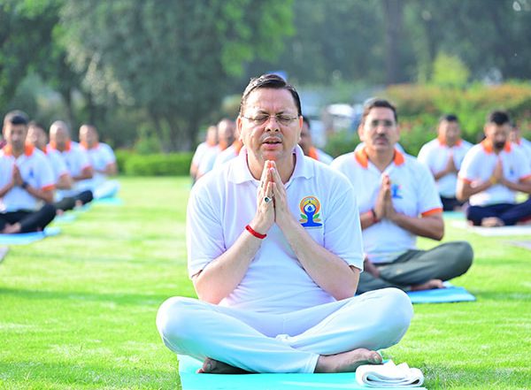 India News | Uttarakhand is Land of Yoga, Sages: CM Dhami