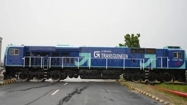 India News | 150 Make in India Locomotives, Manufactured Bihar's Marhowrah Factory to Be Exported to Guinea