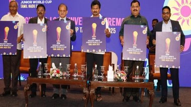 Sports News | Hockey India, Government of Tamil Nadu Sign MoU for FIH Hockey Men's Junior World Cup 2025; Official Logo Unveiled