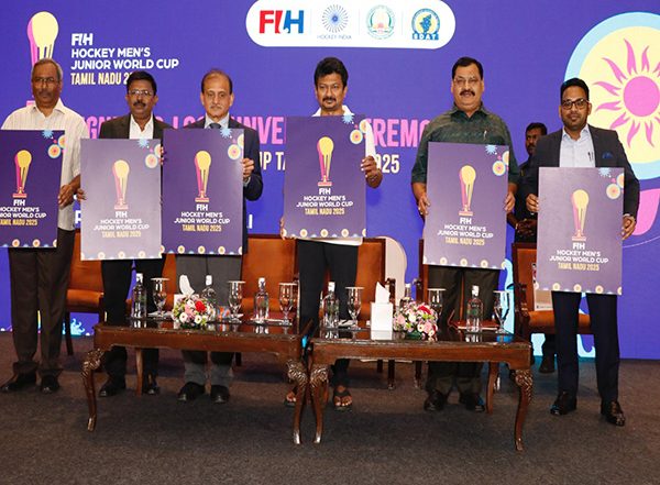 Sports News | Hockey India, Government of Tamil Nadu Sign MoU for FIH Hockey Men's Junior World Cup 2025; Official Logo Unveiled