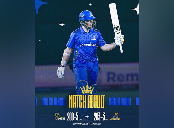 Sports News | Major League Cricket: Monak's Knock Helped MI New York Beat Seattle Orcas