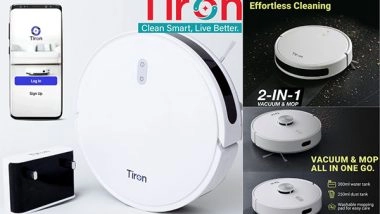 Business News | Tiron Launches Portable Automated Robot Vacuum Cleaner