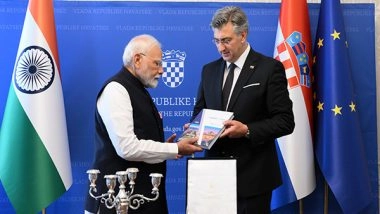 World News | India and Croatia Sign MoUs to Foster Cooperation in Agriculture, Science, Culture, Education