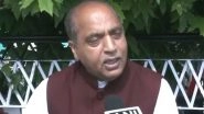 India News | Political Parties Divided on 'One Nation, One Election'; People Support the Idea: BJP's Jai Ram Thakur